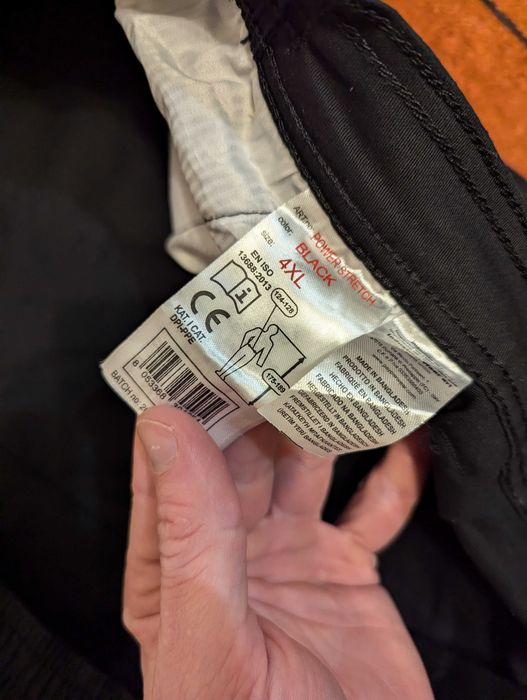 Мужские штаны для работы, спецодежда большого размера Payper, 4XL