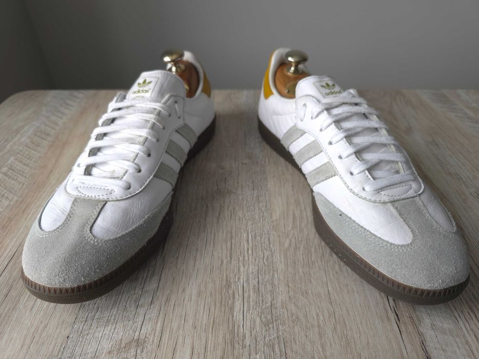 Колаборація кросівки Adidas Samba OG KITH Classics White Mango