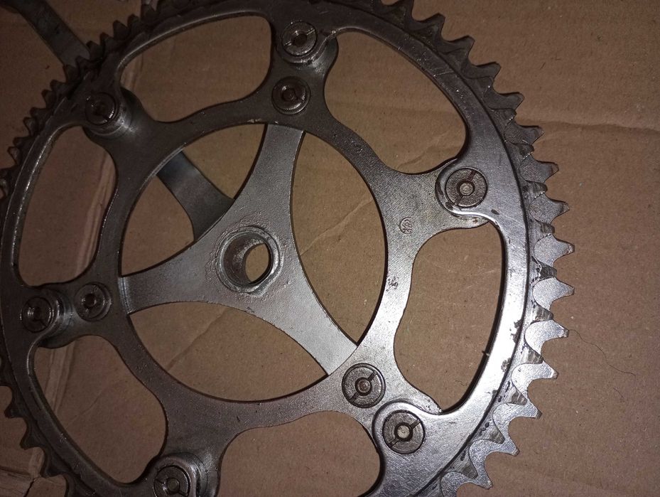 Звезда велосипедная 51 48 Т с шатуном защита педаль перекидка