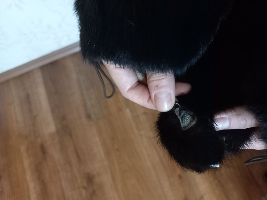 Шикарна шубка з нутрії