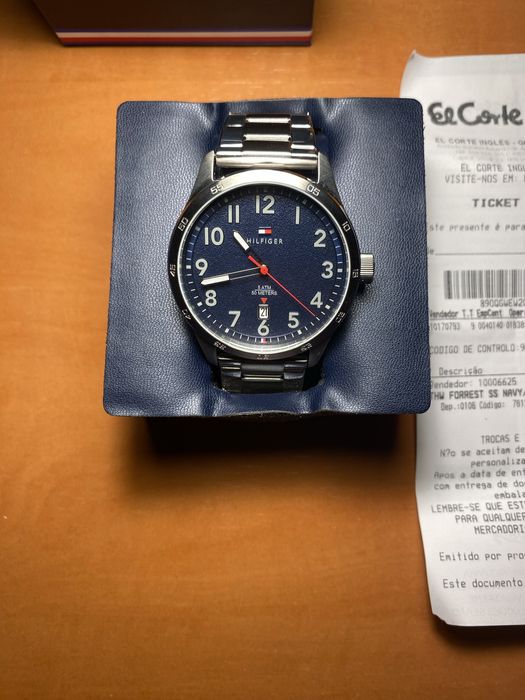 Relógio Tommy Hilfiger Novo - Com Recibo e Caixa