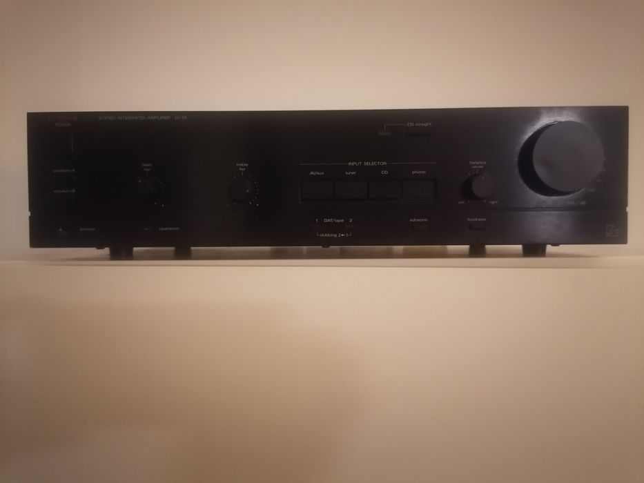 Klasyk Luxman ciepły i niezawodny wzmacniacz, serwis