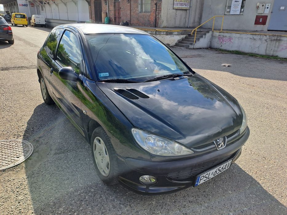 Peugeot 206, 1,4 benzyna,  długo opłaty