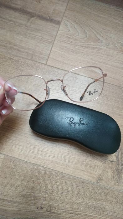 Nowe odprawy Ray-Ban RX 6497 Rose gold