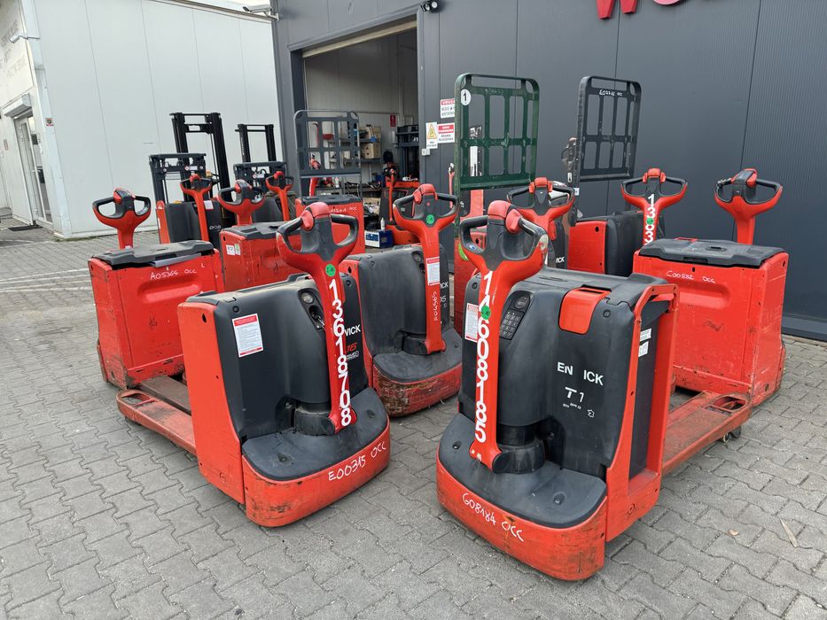 Paleciak elektryczny Linde T 16 wózek paletowy 1600 kg piesek tetka