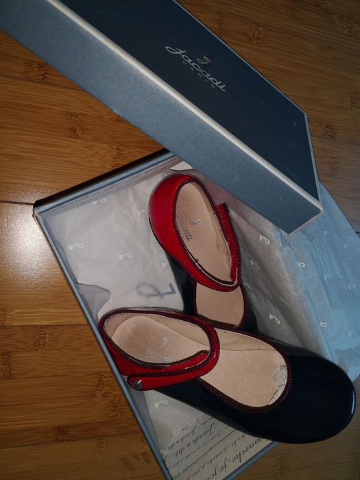 NATAL Jacadi Sapatinhos de princesa n28 brilhante