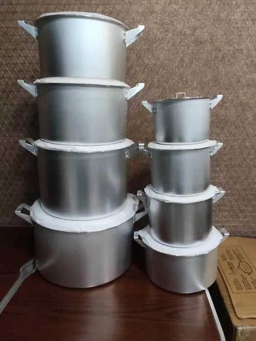 Кастрюля алюминиевая 20л/30л/40л/50л/60л Interos