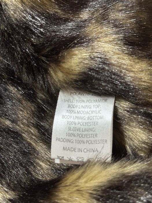 If Six was Nine style Fur bomber jacket