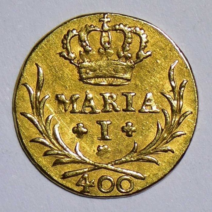 Moeda de Ouro Pinto (480 Réis) – 1787 Rara