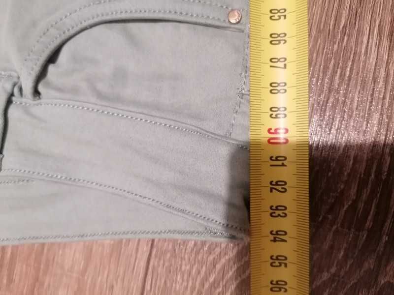 Spodnie diverse r34 miętowe nowe