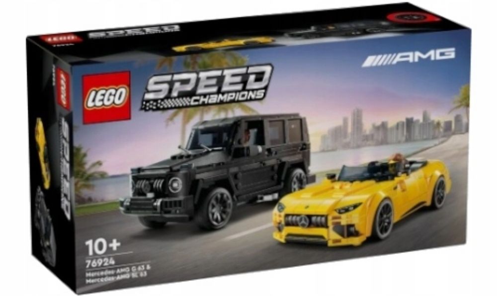 Klocki LEGO Speed Champions 76924 Mercedes-AMG G 63 i SL 63 10+  nowe