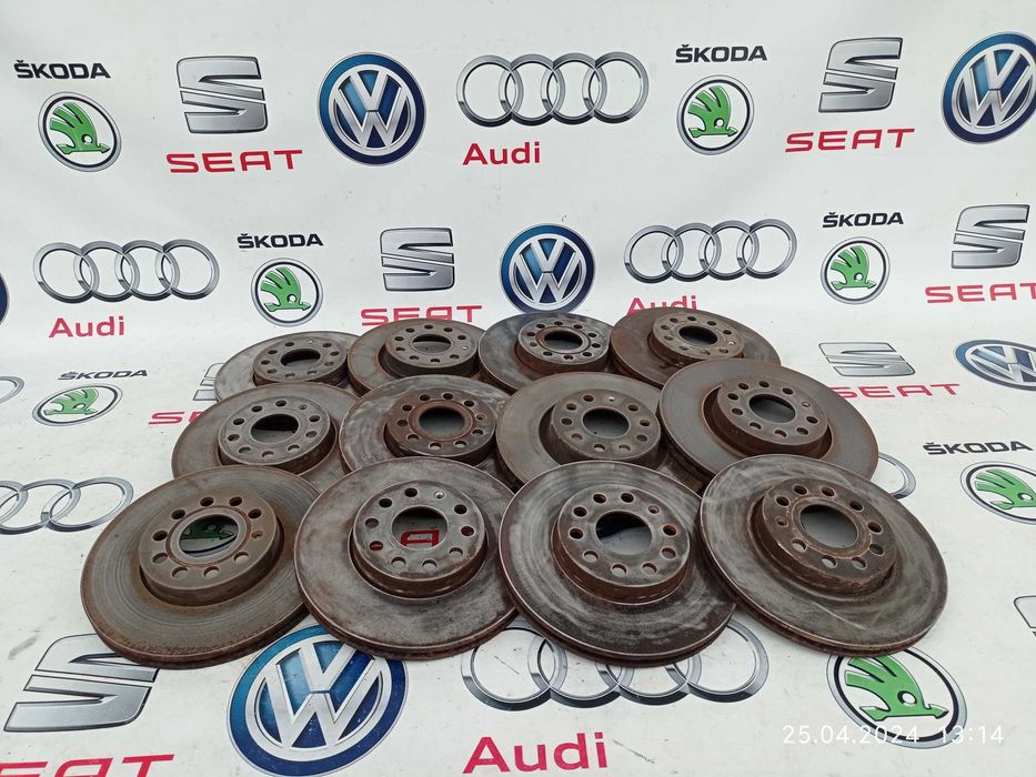 Диск гальмівний передній Caddy Touran Passat B6 Golf 5 Skoda Seat
