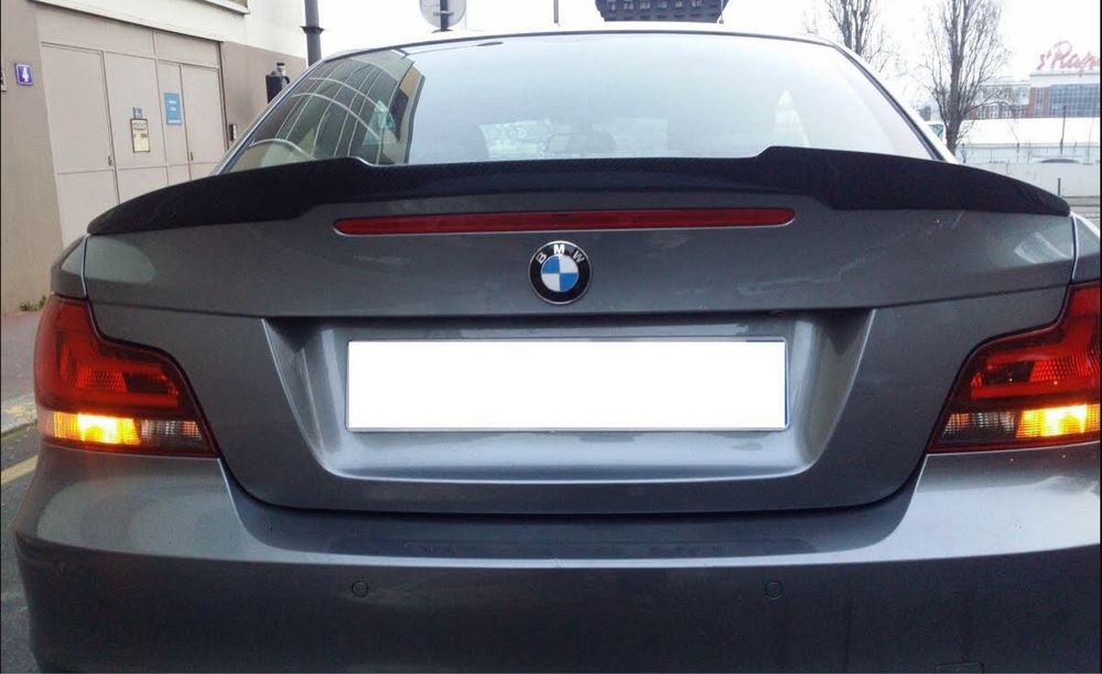 LIP SPOILER AILERON BMW SÉRIE 1 E82 E88 COUPÉ E CÁBRIO LOOK M4 CS GTS M PERFORMANCE AC SCHNITZER  1M