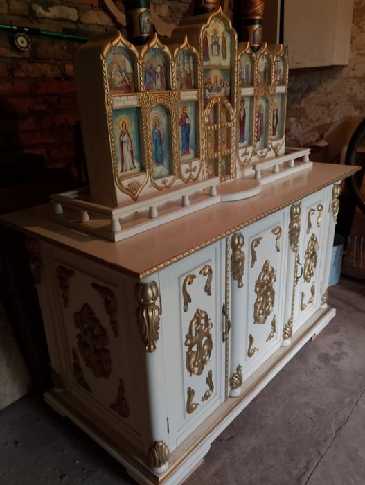 Домашній іконостас двосторонній