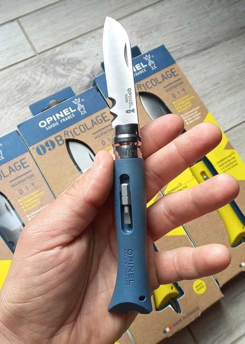 МУЛЬТИТУЛ OPINEL DIY 9 (нож,отвертка,mora,бита,fiskars,складной,темляк