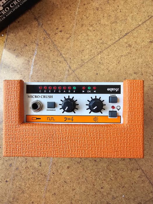 Mini amplificador orange micro crush
