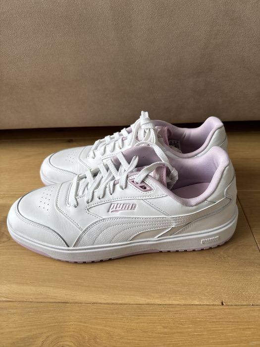 Adidasy Puma  Doublecourt  White/Grape  rozmiar 46