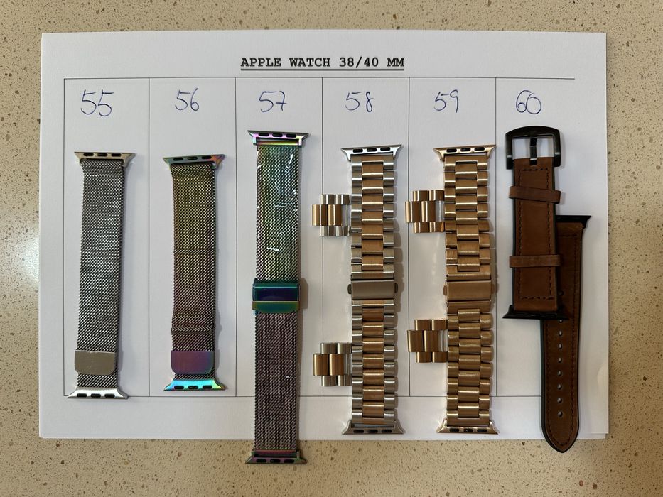 Braceletes para Apple Watch 38/40mm