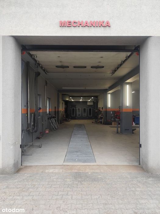 Warsztat samochodowy z komorą lakierniczą + hostel pracowniczy