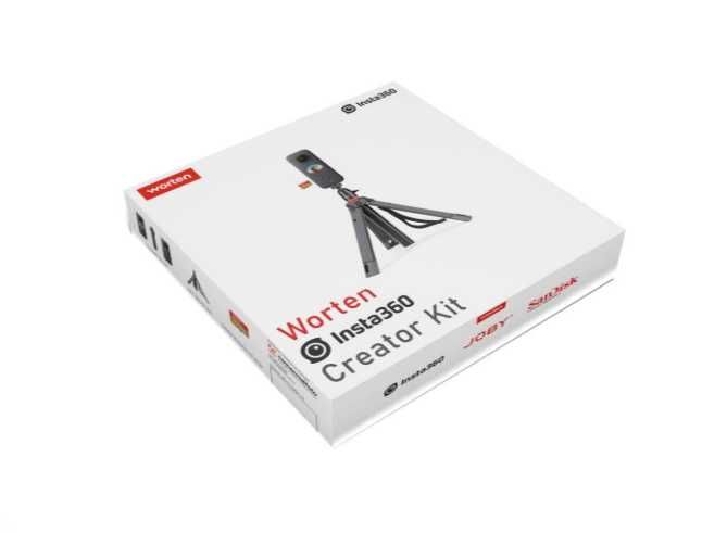 insta 360 x2 - kit com camera 360º