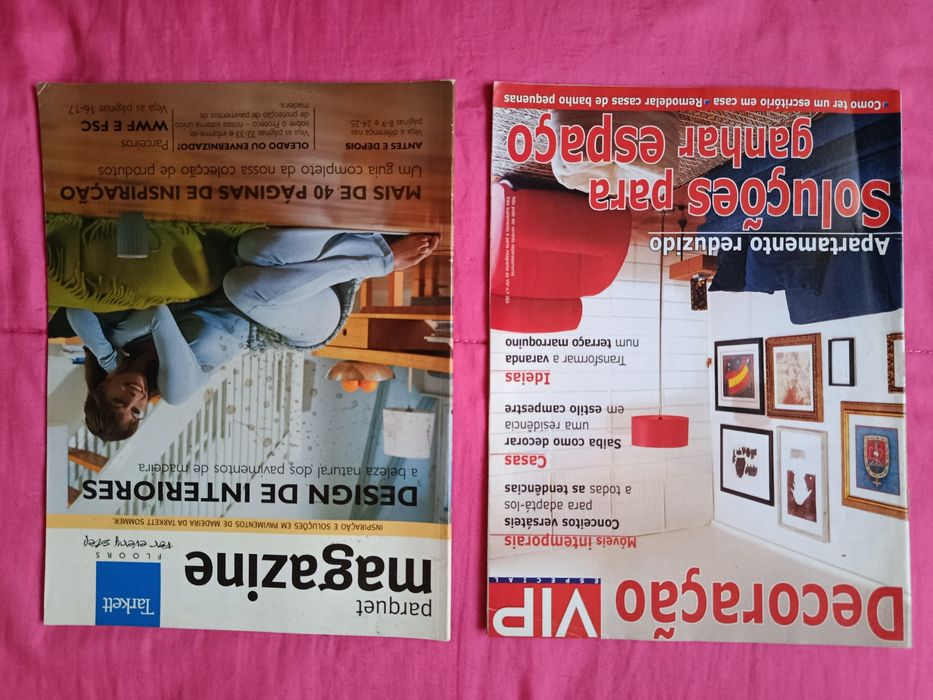 Revistas PAIS & FILHOS e outras de Decoração