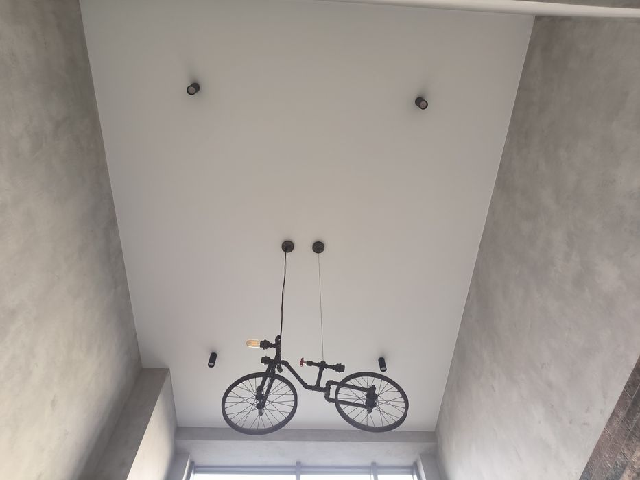 Встановлюємо натяжні стелі, натяжные потолки