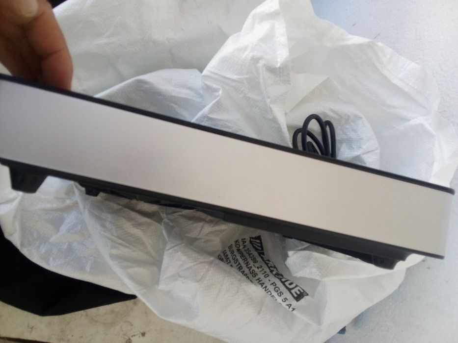 Placa eléctrica sem uso