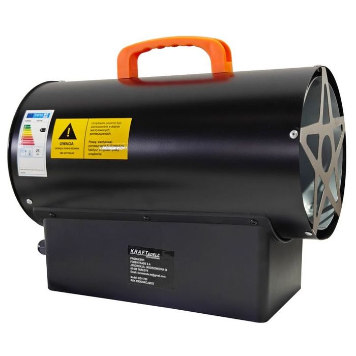 Nowa Nagrzewnica gazowa 25kW + Termostat + Reduktor