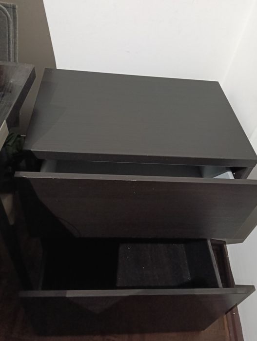 Módulo Besta Ikea duas gavetas