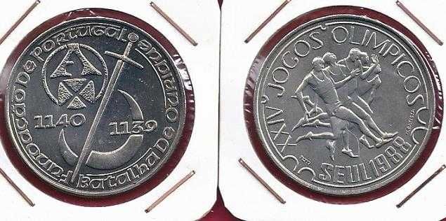MOEDAS COMEMORATIVAS   2  DE 250$ ESCUDOS  NIQUEL NOVAS