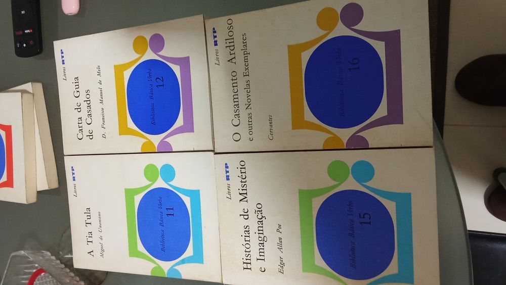 Livros colecção RTP(4)usados em bom estado