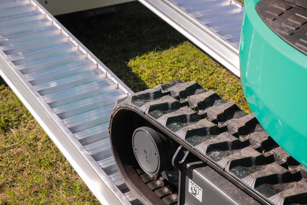 Najazdy Aluminiowe 4m 6 ton oryginał włoskie od ręki
