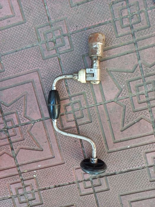 Ручна дрелька. Механічно-ручний привід)