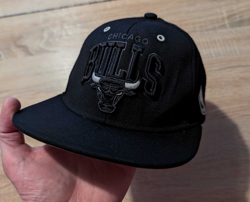 Бейсболка, снепбек, кепка Mitchell Ness с Chicago Bulls, one size