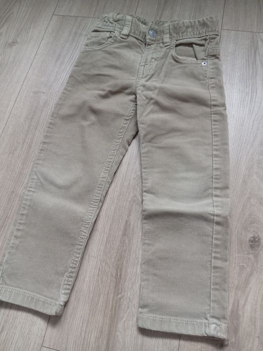 Spodnie sztruksy Skinny United Colors of Benetton rozm. 104