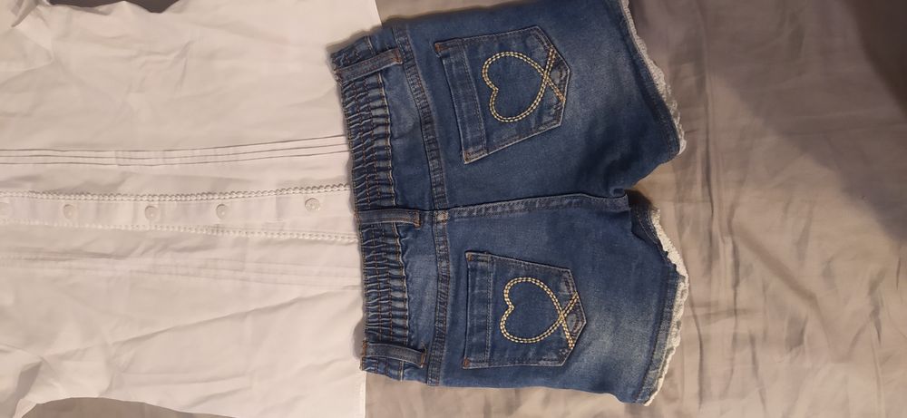 Spodenki jeansowe