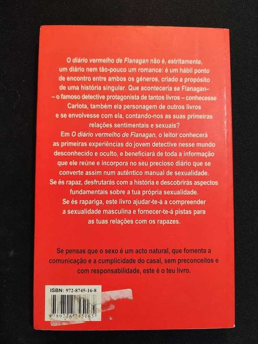 (Env. Incluído) O Diário Vermelho de Flanagan