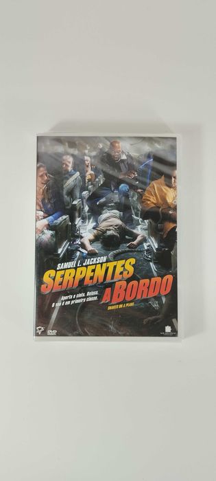 Serpentes a Bordo - DVD Selado - Samuel L. Jackson