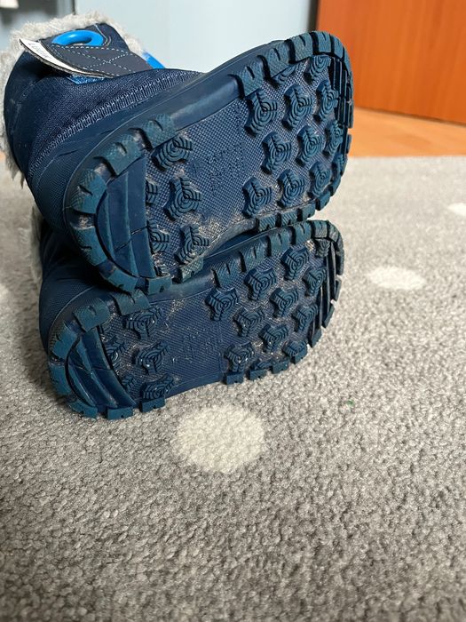 Śniegowce Decathlon niebieskie r.22/23