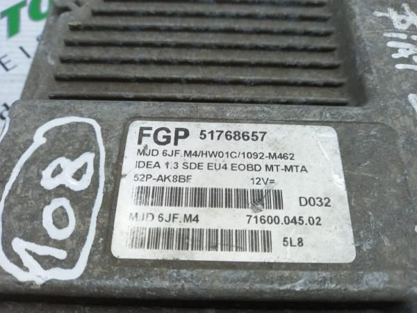 Centralina motor / ECU FIAT Idea (350_)