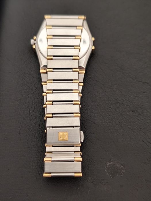 Relógio Omega Constellation Homem Ouro 18K/aço.TOTALMENTE POLIDO 26/07/2026(300 euros)