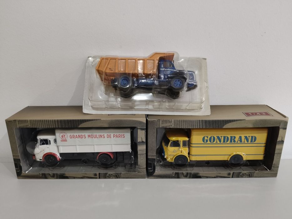 Camiões de distribuição, escala 1/43