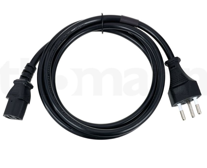 Cabo de energia - Powercord Swiss C13 1,8m