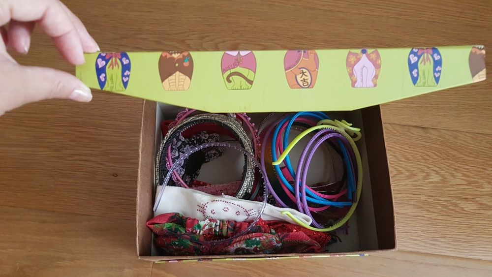 Conjunto Bandoletes e Fitas Cabelo