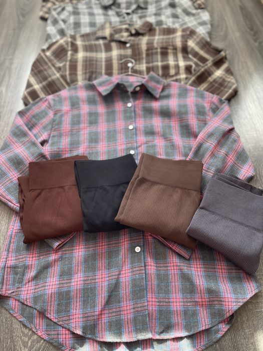 Трендова картата рубашка в клітинку