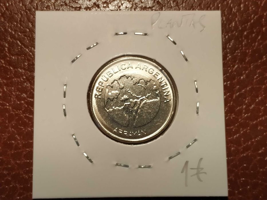 Argentina - moeda de 5 pesos  de 2020 (Plantas)