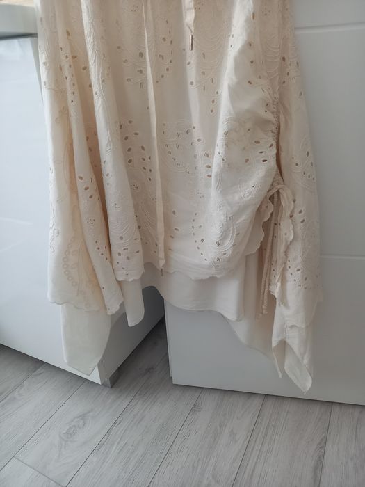 Beżowa  spódnica boho