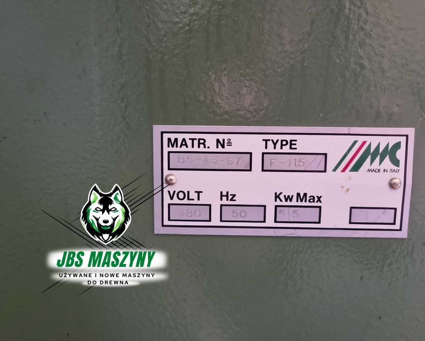 Frezarka dolnowrzecionowa CASADEI F 115