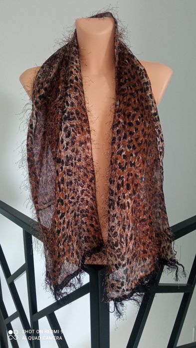 Szal panterka damski