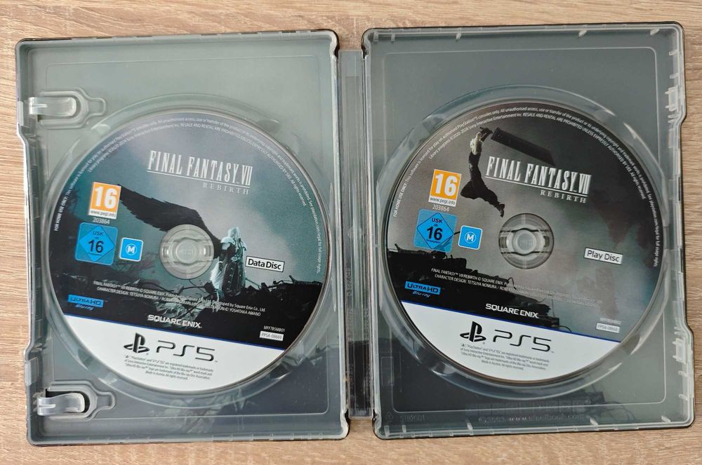 Final Fantasy Rebirth Steelcase + Caixa Normal *** PS5 ***